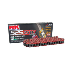 Rk цепь приводная (motocross) 520mxz5-120 застежка (cl) в наборе красный (объем: do 500 ccm) (37,8 kn)