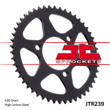 Jt задняя звезда 239 45 honda mtx 80r '83-'86 (+3), mbx 50 (23945jt) (цепь 420)