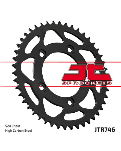 Jt задняя звезда 4444 44 ducati panigale 899 14-15, scrambler 800 15-18 (-2) (444444jt) (цепь520)