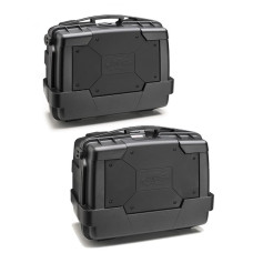 Kappa боковой кофр 46 л monokey kgr46 garda black line lite (пара – 2 шт.) + дополнительный замок