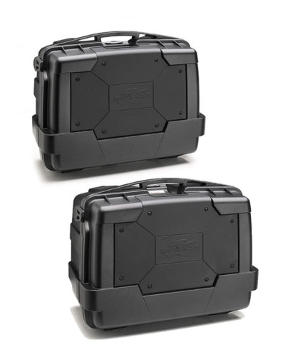 Kappa боковой кофр 46 л monokey kgr46 garda black line lite (пара – 2 шт.) + дополнительный замок