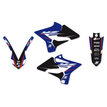 Blackbird комплект наклейок yamaha yz 125/250 '22-'24 dream 4 колір синій чорний