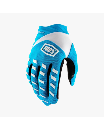 100% рукавиці cross/enduro airmatic blue колір синій/білий розмір 2xl