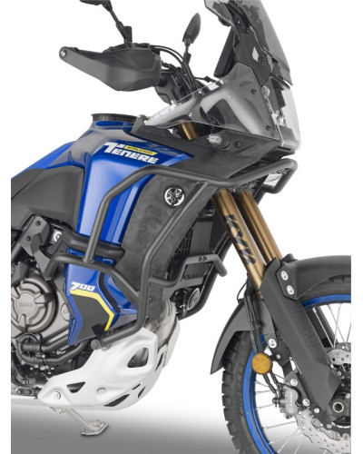 Kappa дуги захисту двигуна yamaha tenere 700 world raid '22, колір чорний