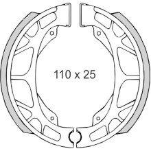Brenta тормозные колодки daelim/honda/kymco/peugeot/sym (110x25mm) (ft 01200)