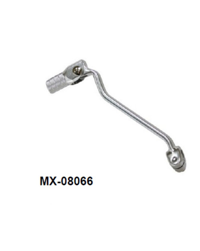 Psychic рычаг переключения передач honda xr 250r / 400r 1996–2004 (oem: 24700-kce-670; 24700-kce-a10; 24700-kcy-670; 24700-kcy-a10 кованый алюминий, серебристый цвет (анодированный).
