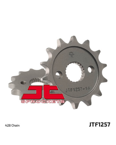 Jt передняя звезда 332m 15 honda cr80/85 (332m15jt) (цепь 428)
