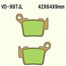 Vesrah гальмівні колодки kh368  (золоті) (made in japan)