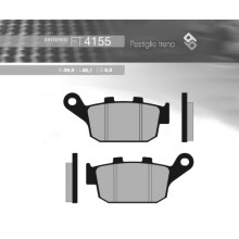 Brenta гальмівні колодки kh496  (золоті) honda cb 500r/x '13-'16, cb 650f '14-'16, cbr 650/ctx 700 зад (ft 4155)