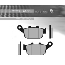 Brenta гальмівні колодки kh496  (золоті) honda cb 500r/x '13-'16, cb 650f '14-'16, cbr 650/ctx 700 зад (ft 4155)