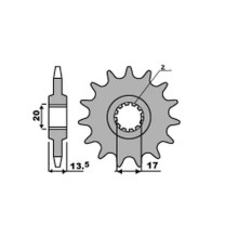 Cht передня зірка 153 11 fantic 200/212/249 (ланцюг 520)