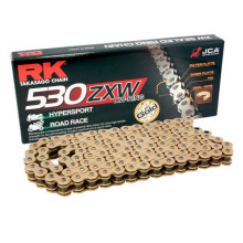 Rk ланцюг привідний 530zxw-110 (xw-ring) заклепка (clf) в наборе золотий (объем: do 1400 ccm) (44 kn)