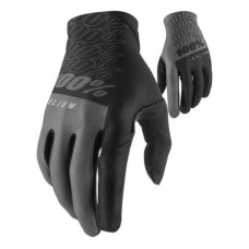 100% рукавиці cross/enduro celium black/grey колір чорний / сірий розмір s