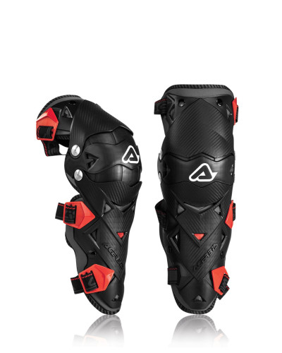Acerbis наколенники, защита для колен evo 3.0 цвет черный / красный