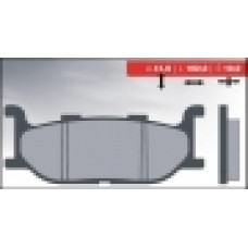 Brenta тормозные колодки kh179 (золотые) (ft 4057)