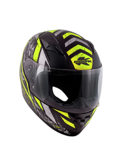 Kappa шолом kj04 evo prox junior integralny fullface колір / чорний / жовтий fluo matt розмір 54 / xl 