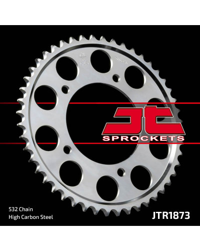 Jt задняя звезда 4383 48 yamaha yzf r6 '99-'02 (438348jt) (цепь 532)
