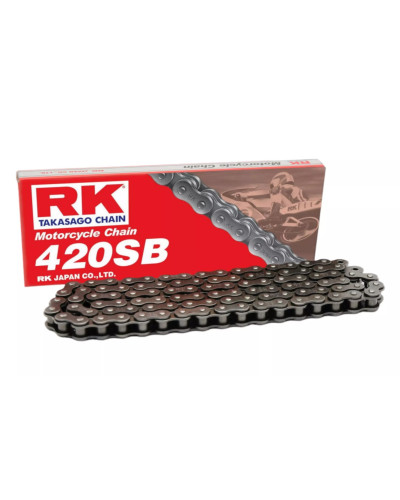 Rk цепь приводная 420sb-136 застежка (cl) в наборе стандартная (объем: do 125 ccm) (18,5 kn)