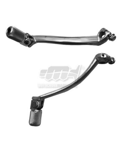 Рычаг переключения передач m.c. для yamaha yzf 250 (2006–2013), wr 250f (2007–2014), wr450f (2007–2015). алюминиевый, серебристого цвета. наконечники – алюминий.