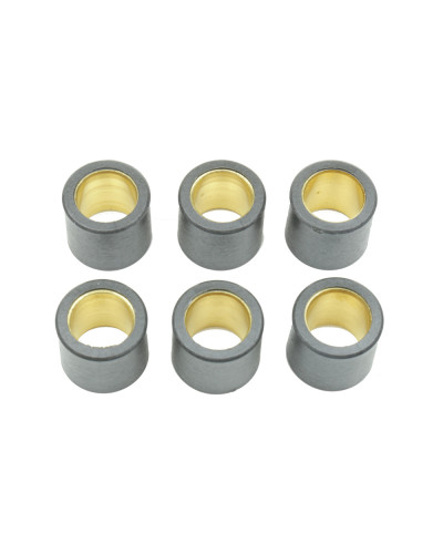 Athena ролики вариатора 19x17 mm 10,5 gr. piaggio piaggio x8 / skipper / fly / hexagon / liberty / beverly 125 / 150 / 200, gilera runner 125 / 180 / 200, derbi bouleverd 1250 /150 / 200, aprilia sr 125 / 150 (6 штук.)