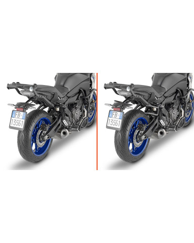 Kappa каркас под сумки (кофры) боковые крепления быстрого монтажа remove-x yamaha tracer 700 '20-'22