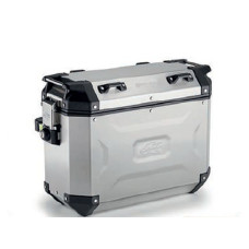 Kappa боковой кофр 37 л, monokey cam side kvg37a k’voyager алюминиевый, левый, цвет серебристый