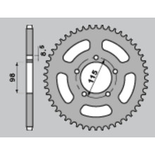 Pbr задня зірка 893 60 c45 ktm sx 60/65 (ланцюг420) (jtr894.60)