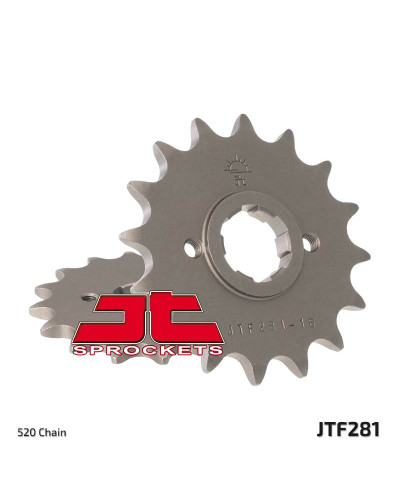 Jt передняя звезда 281 16 honda xr 600r, xl 600r/rm/lm (28116jt) (цепь 520)