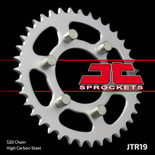 Jt задняя звезда 3553 37 aprilia af1 125 '88-'93 (355337jt) (цепь 520)