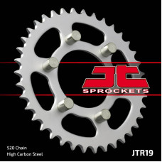 Jt задняя звезда 3553 37 aprilia af1 125 '88-'93 (355337jt) (цепь 520)