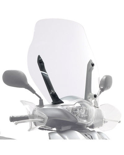 Kappa скло honda sh 125i/150i '12–'16 (53 × 50 см) прозоре