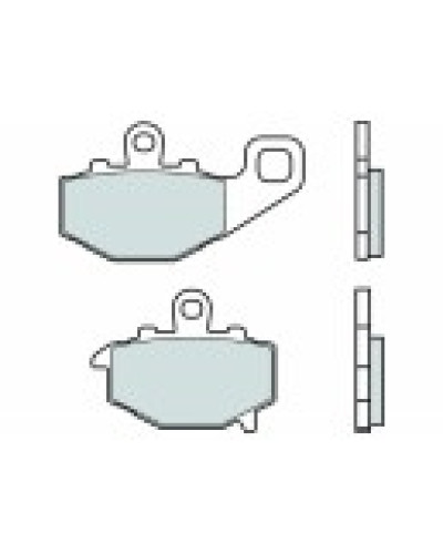 Brenta тормозные колодки kh192 (золотые) зад (ft 4089)
