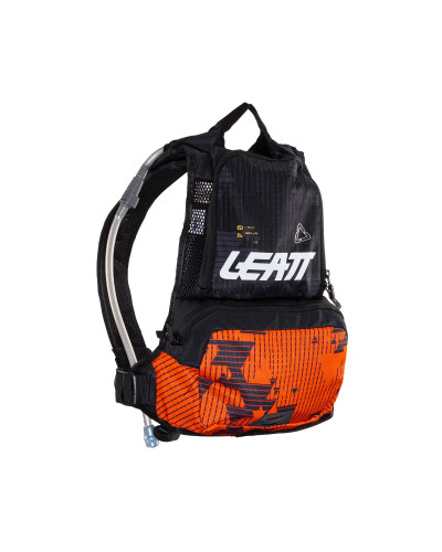 Leatt camel bag (рюкзак) с гидратационной системой hydration moto race 1.5 hf orange цвет черный/оранжевый размер xs-xxl