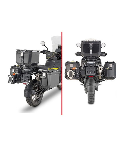 Kappa каркас для боковых кофров monokey triumph tiger 1200gt (22-) - также под кофры retro-fit kve k'venture alu и kms k'mission alu