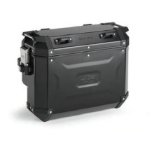Kappa боковой кофр 33 л monokey cam side kvgs33b k'voyager алюминиевый, правый. цвет черный анодированный, с вырезом.