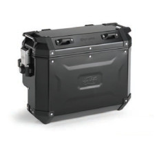 Kappa боковой кофр 33 л monokey cam side kvgs33b k'voyager алюминиевый, правый. цвет черный анодированный, с вырезом.