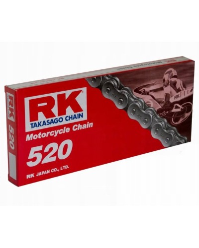 Rk цепь приводная 520-110 застежка (cl) в наборе стандартная (объем: do 250 ccm) (29,4 kn)
