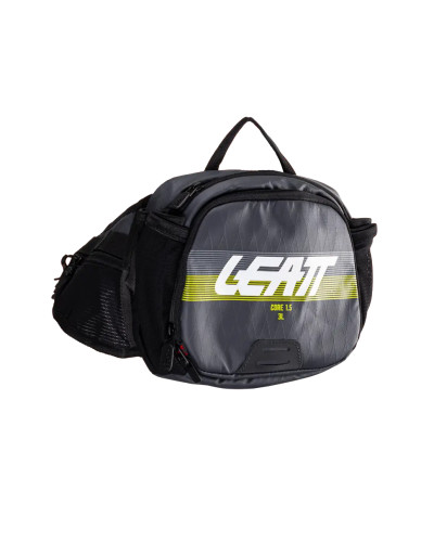 Leatt camel bag с гидратационной системой hydration core 1.5 lime цвет черный/серый/желтый размер xs-xxl