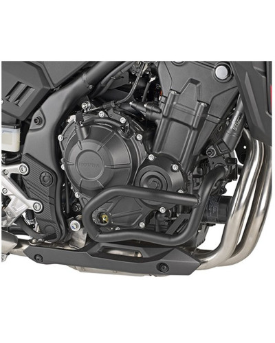 Kappa дуги захисту двигуна honda nx 500 '24-, чорні