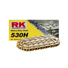 Rk цепь приводная 530h-120 застежка (cl) в наборе стандартная (объем: do 400 ccm) (34,3 kn)