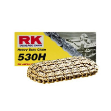 Rk цепь приводная 530h-120 застежка (cl) в наборе стандартная (объем: do 400 ccm) (34,3 kn)
