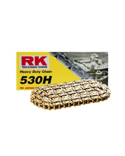 Rk цепь приводная 530h-120 застежка (cl) в наборе стандартная (объем: do 400 ccm) (34,3 kn)