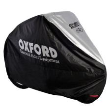 Oxford aquatex — водонепроникний чохол для велосипеда, колір сірий/чорний.