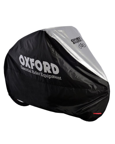 Oxford aquatex — водонепроникний чохол для велосипеда, колір сірий/чорний.