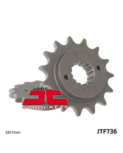 Jt передняя звезда 490 14 ducati monster 600/750/900 (49014jt) (цепь 520)