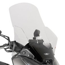 Kappa скло kymco downtown 350 gt '24–'25 прозоре (78,5 × 59 см) — потрібне кріплення d6126kit