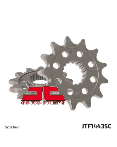 Jt передняя звезда 2260 13 (2160 13) suzuki rmz 450 '13-'20 (226013jt) (цепь 520)