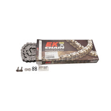 Ek цепь приводная ek525mvxz2 124 qx-ring (do 1000ccm) (41,8kn) (made in japan) заклепка