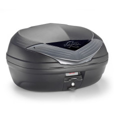 Kappa центральный кофр 46 л monolock k466nt2 urban с белыми отражателями (включает крепежную пластину)