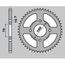 Cht задня зірка 4301 43 (430143) suzuki lt-e lte 250/300/500 '82-'87, ltr lt-r 500 '88-'92 , vl 250 intruder '00-'04 ,gsx-r 250 '87-'89
